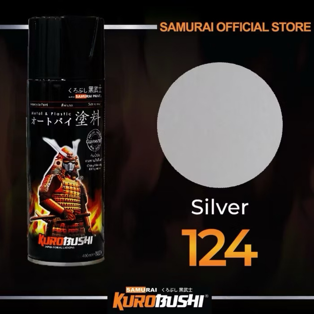 CAT SEMPROT SAMURAI SILVER (124)
