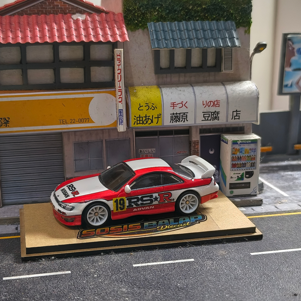 HOTWHEELS LOOSE PACK NISSAN SILVIA S14 RSR ADVAN