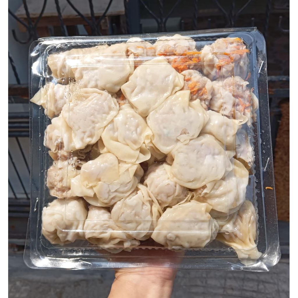 Dimsum Ayam Mix Udang Premium Homemade Asli. Dimsum Isi 50pcs Free Saus