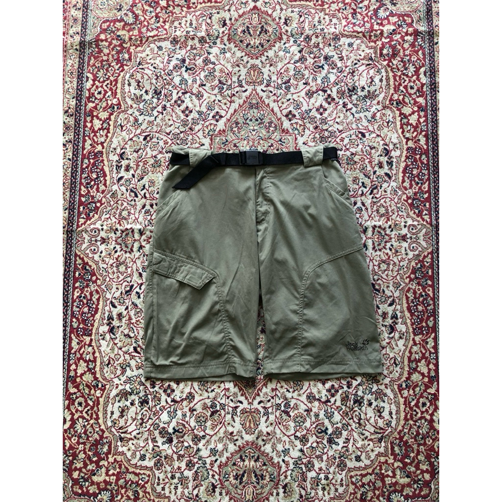 Celana Jack wolfskin utility short pants vintage jack wolfskin outdoor HI126