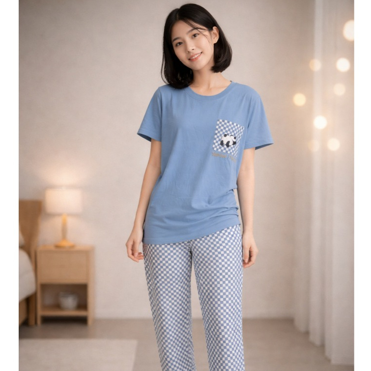 Baby Doll Setelan Pendek Celana Panjang SOFIE  | Baju Tidur Wanita Kekinian