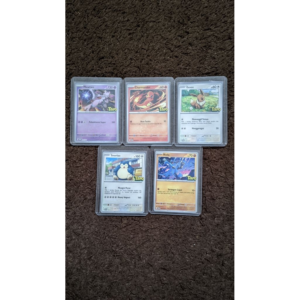 Pokemon Promo Taro Fullset