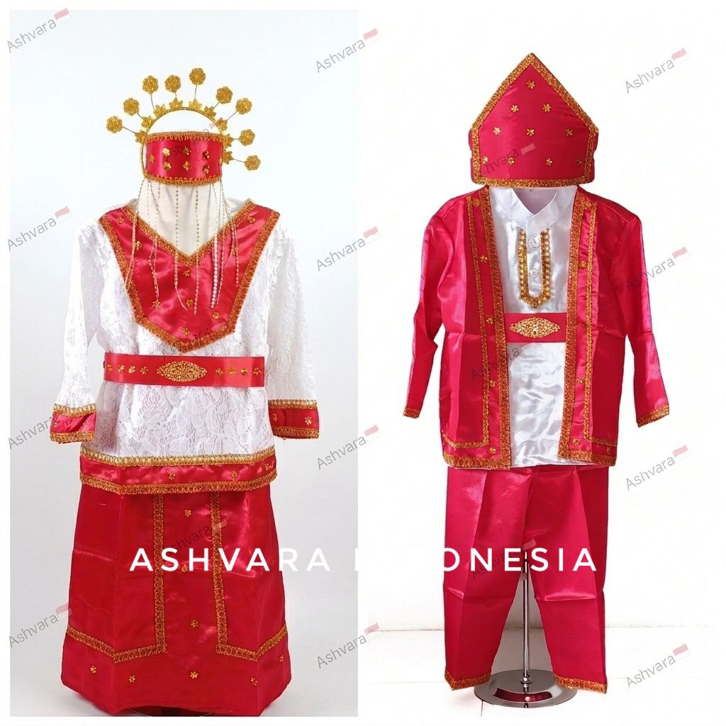 Baju adat Betawi/Pengantin Betawi anak Laki-laki&Perempuan TK, SD&SMP