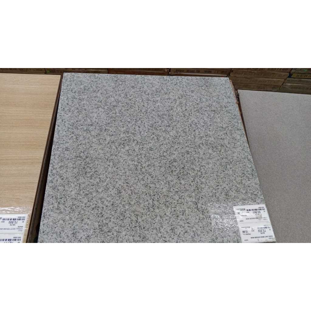 Picasso Keramik / Keramik Lantai / Oasis Light Griss 40×40 – Warna Abu Terang Finishing Halus