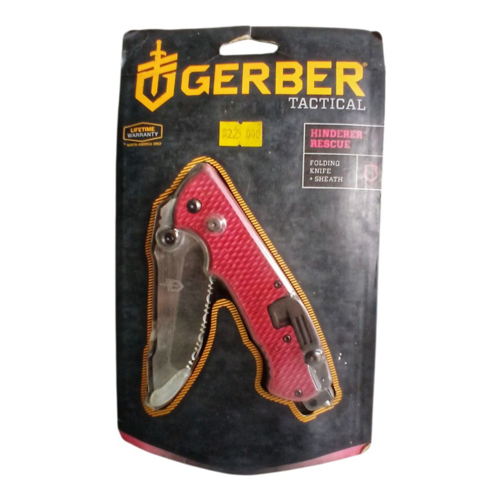 Pisau lipat Gerber pisau rescue survival outdoor