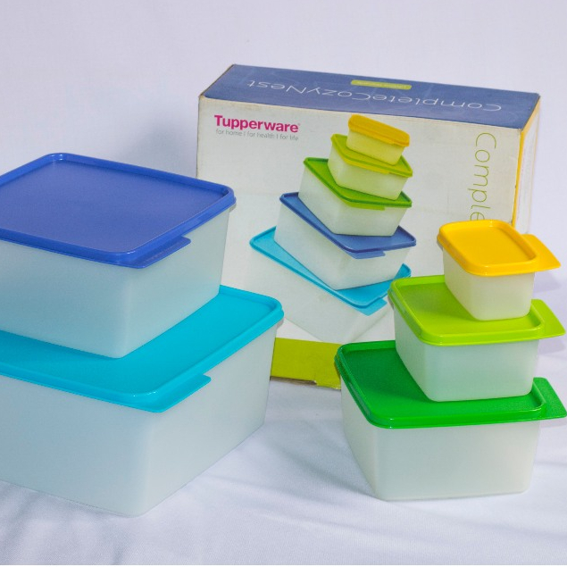Tupperware Canister Complete Cozy Nest Set