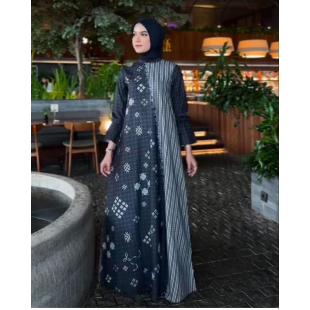 HAFIZA  DRESS ORI JAVINA  OFFICIAL  /   HAFIZA DRESS ORIGINAL JAVINA  /  HAFIZA DRESS PRINTING ORI J