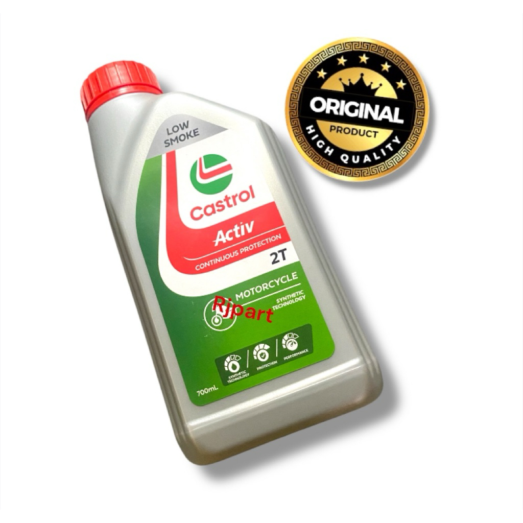 OLI SAMPING 2T CASTROL ACTIV 700ML 100% Asli