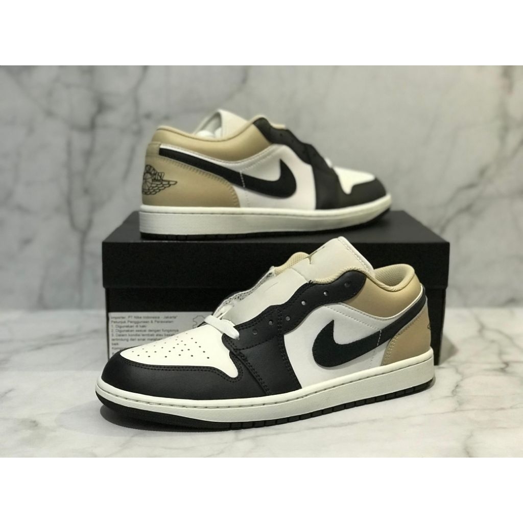 SALE Air Jordan 1 Low Black Toe Rattan Original Asli Authentic Murah