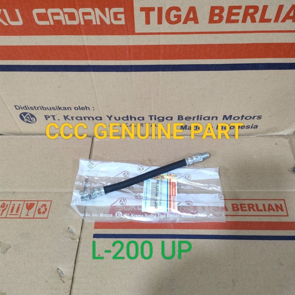 SELANG REM DEPAN MITSUBISHI L-200 ATAS UP L-200