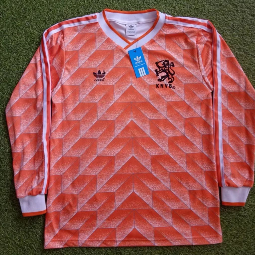 Jersey Belanda Home 1988 Longsleeve