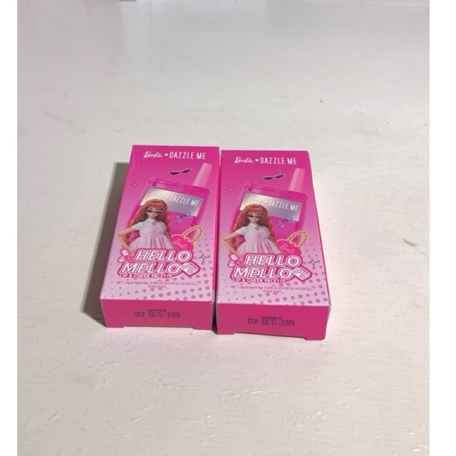 Dazzle Me x Barbie - Mascara Waterproof | Hello Mello 2in1 Lip | Insivible Powder
