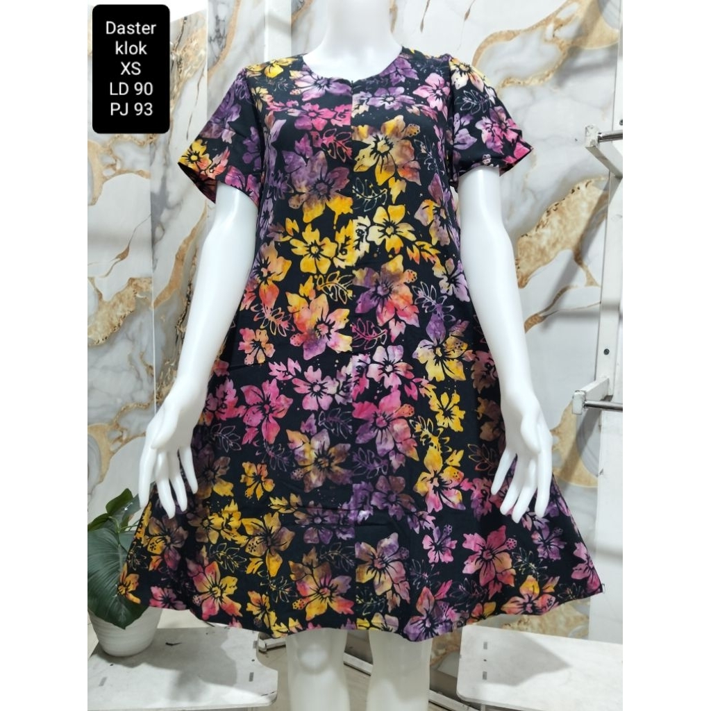 Daster klok/Kinanthi/Batik/Nusantara/Kinanthibatiknusantara/daster/baj