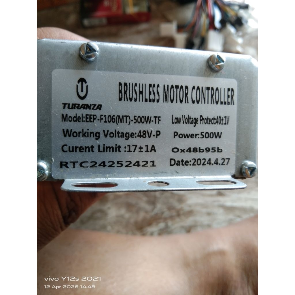 controler Sepeda Listrik TURANZA 500 WATT