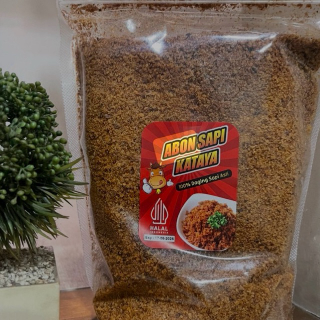 Abon Sapi Asli  berat 1kg