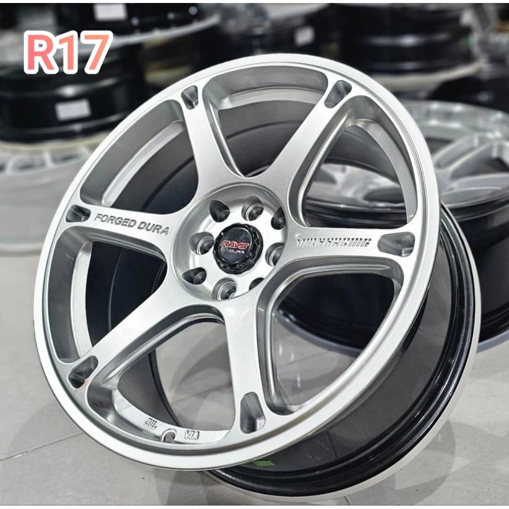 Velg TE37 Dura R17 4x100 / 114