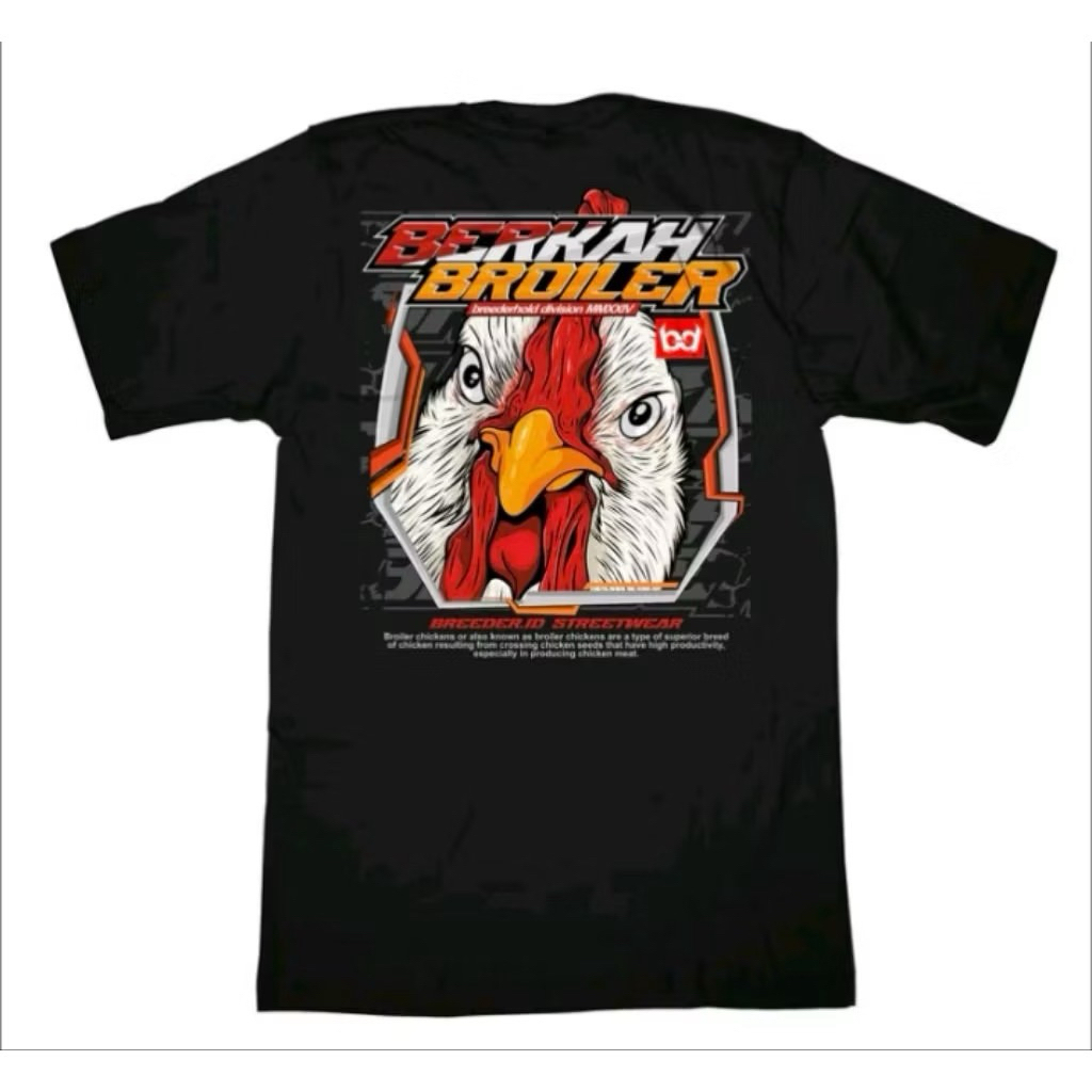 TSHIRT/KAOS AYAM BROILER