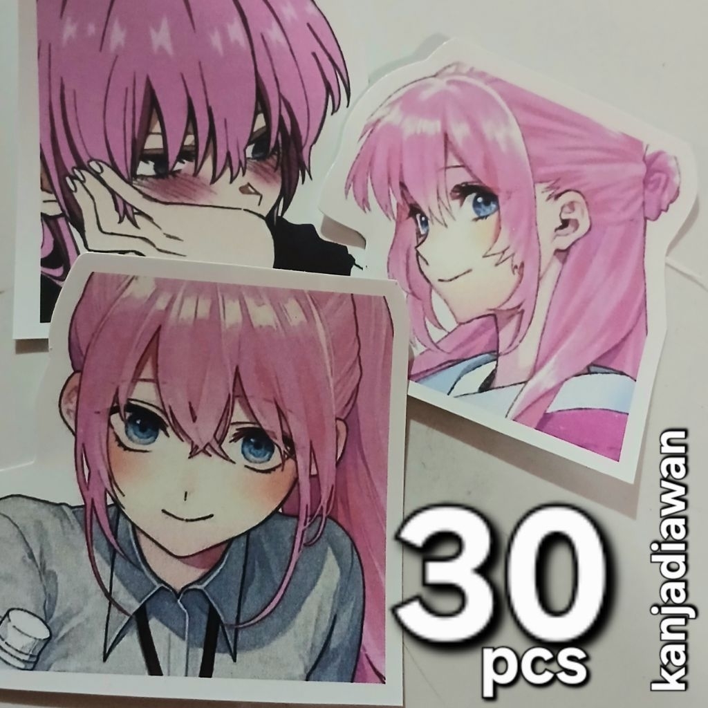 Stiker Miyako Shikimori 30 pc Anime Miyako Shikimori's Not Just a Cutie