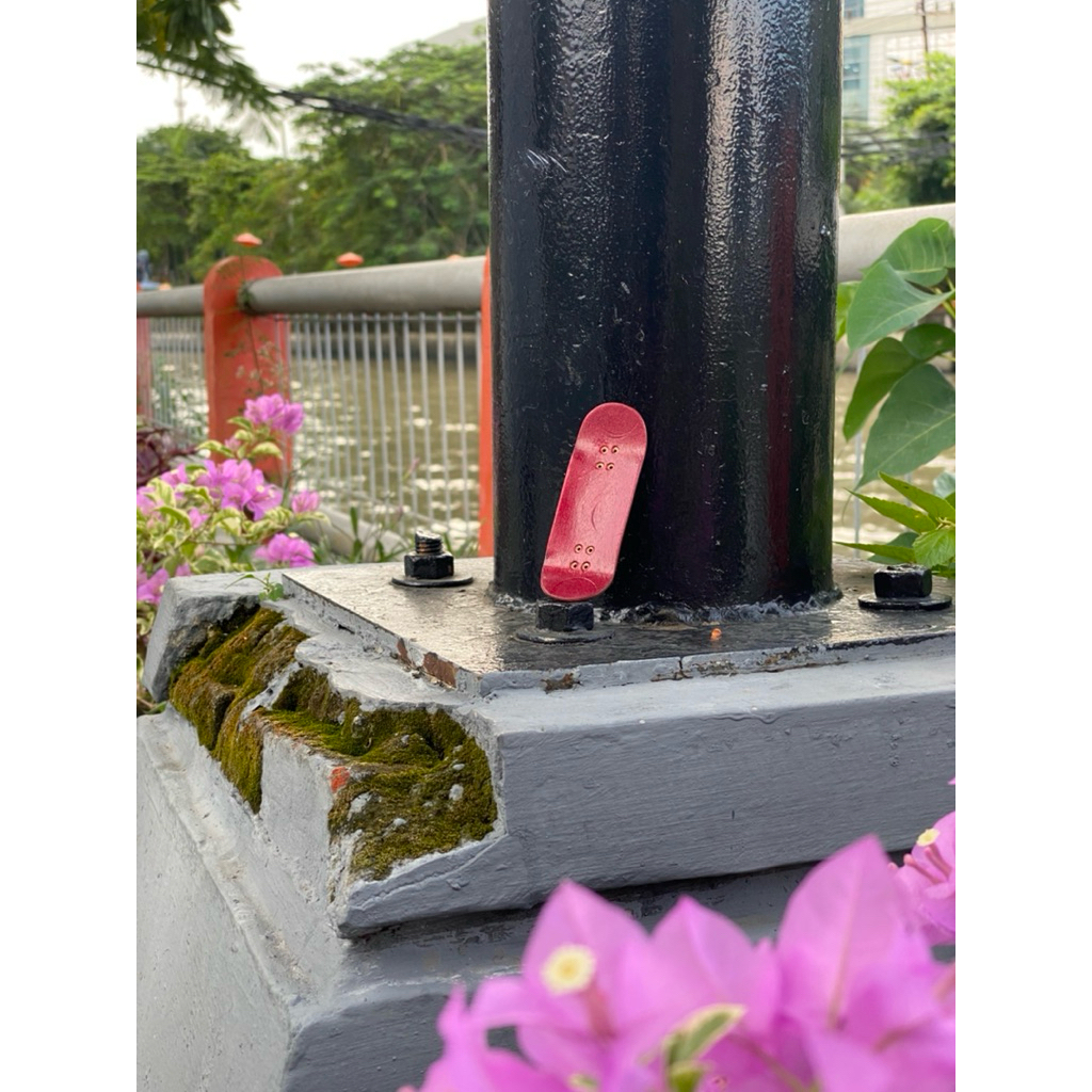 fingerboard deck blank medium red
