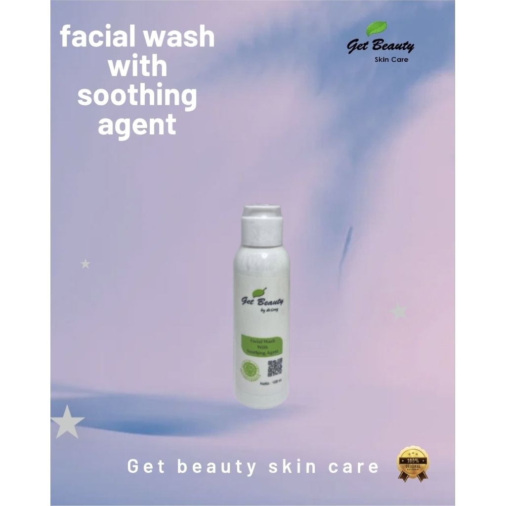 Get Beauty Facial Wash Soothing agent.