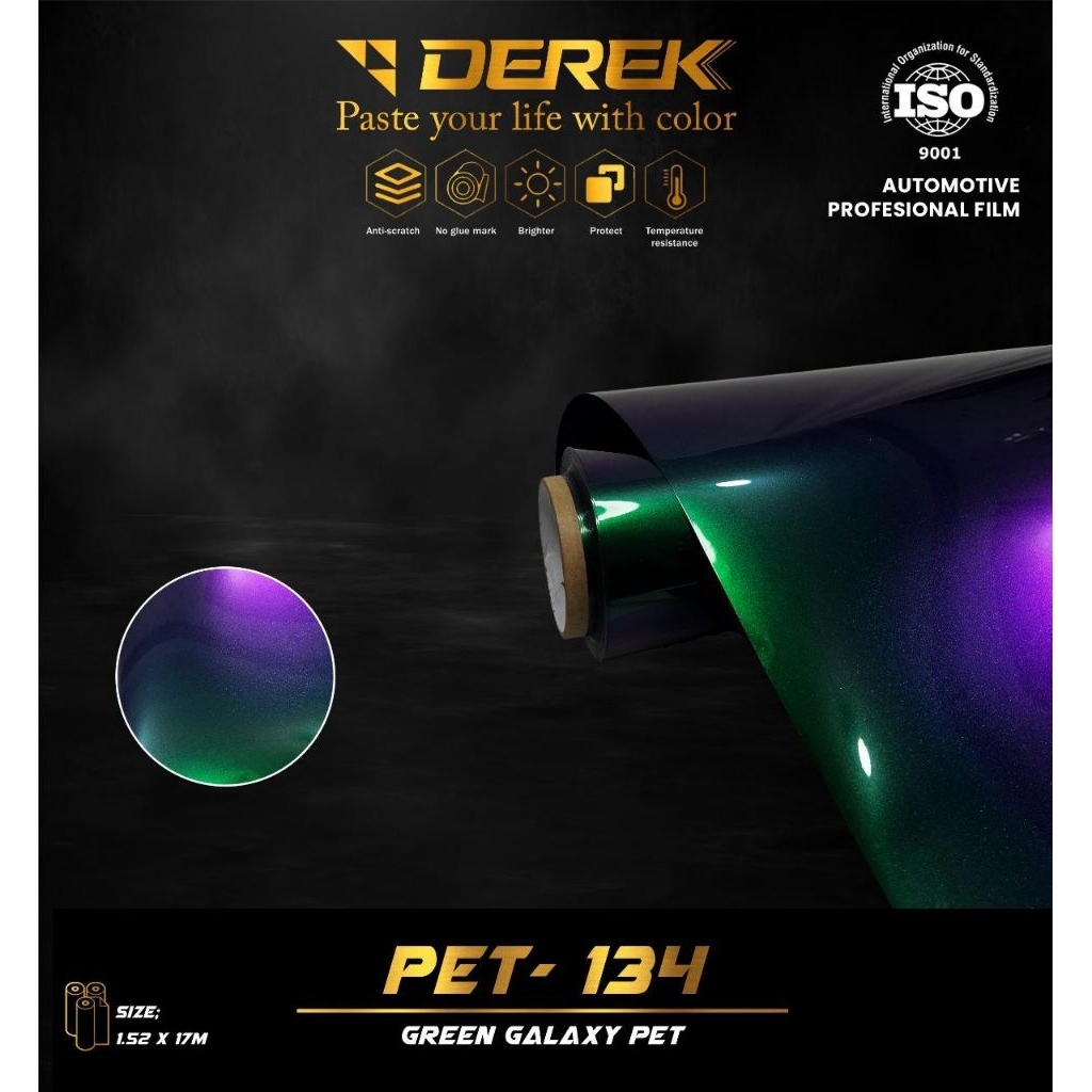 Skotlet Derek Pet 134 Green Galaxy