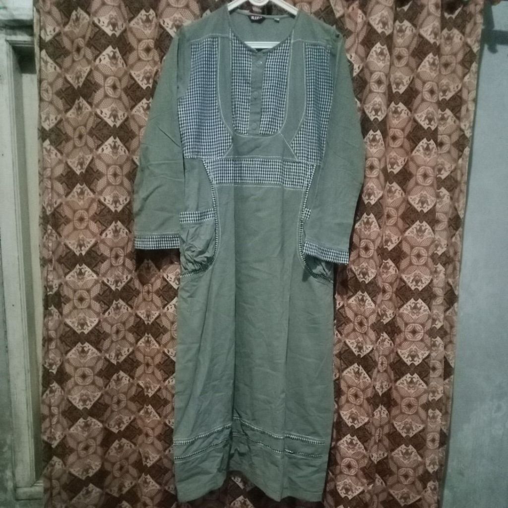 Gamis remaja preloved ld 90