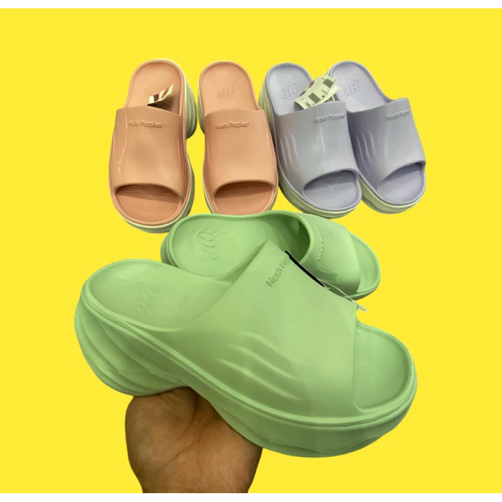 Hush puppies Laila sandal Wedges wanita selop Laila Hush Puppies