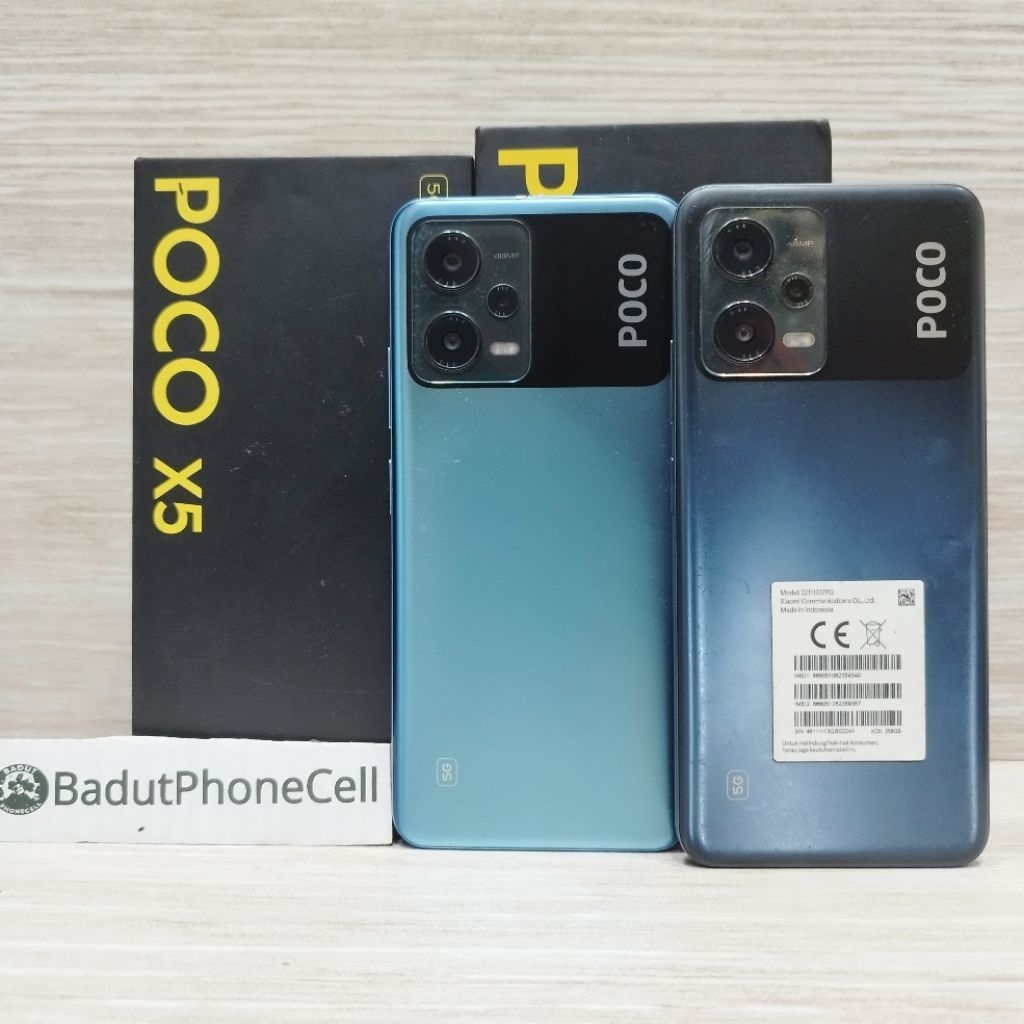 POCO X5 5G 8/256GB 6/128GB HANDPHONE SECOND BEKAS FULLSET