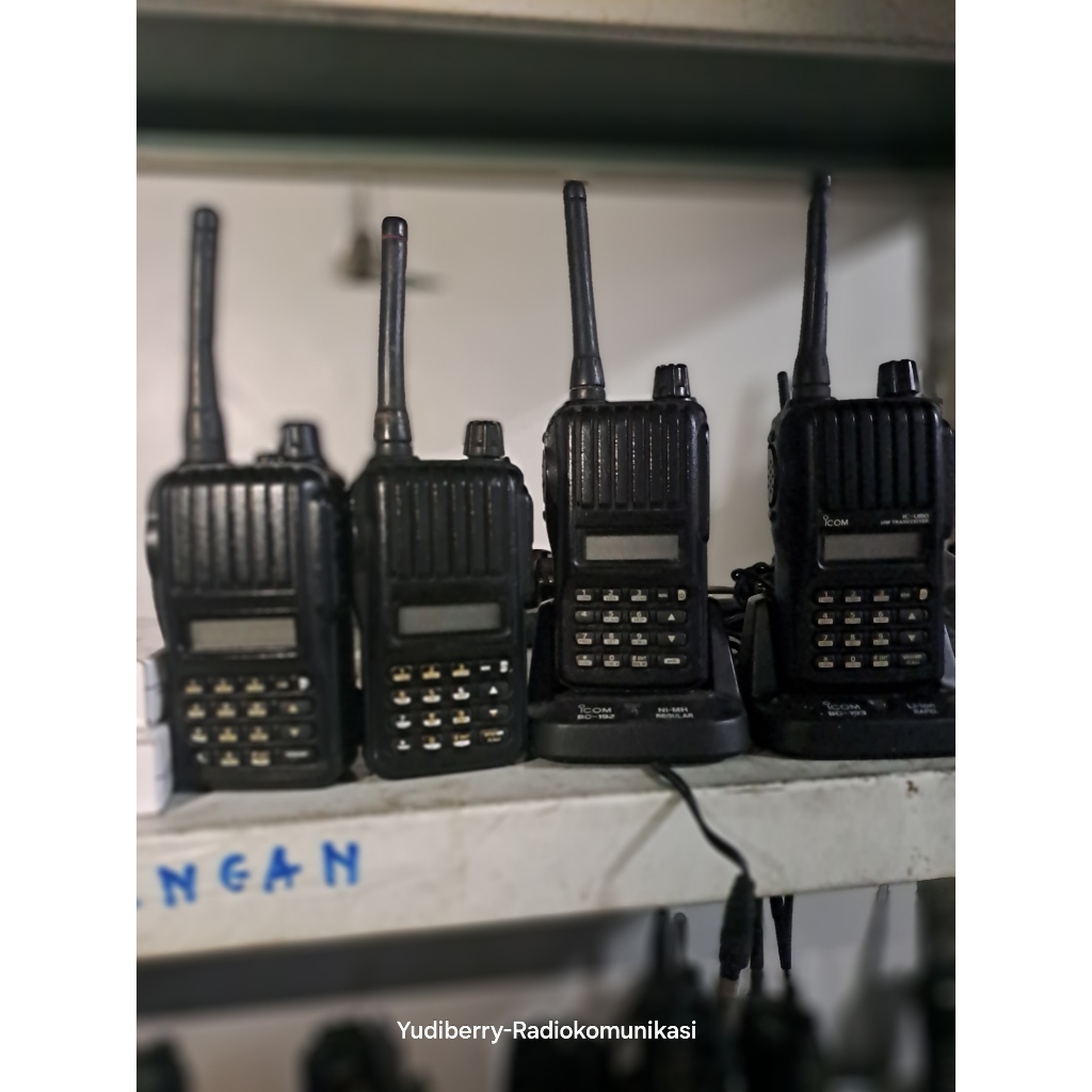 Ht Icom U80 Made in Japan  ICOM IC-U80 UHF LOW BAND Original  Icom IC U80  Frekuensi UHF 350Mhz sd 4