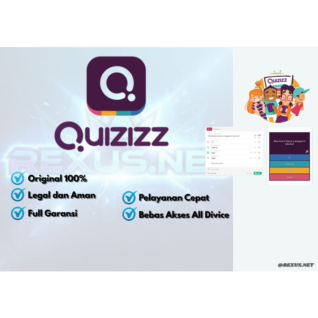 Quizizz Plus Plus 1 Bulan Bergaransi