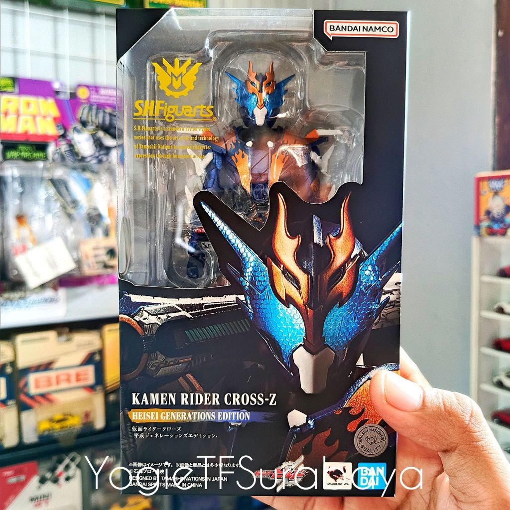 SHF KAMEN RIDER CROSS Z HEISEI GENERATION EDITION