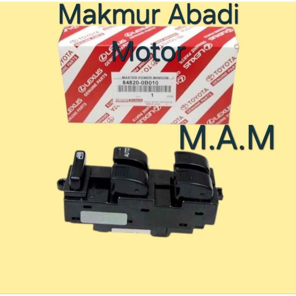 MASTER POWER WINDOW AVANZA XENIA 2003-2010 MANUAL ORI