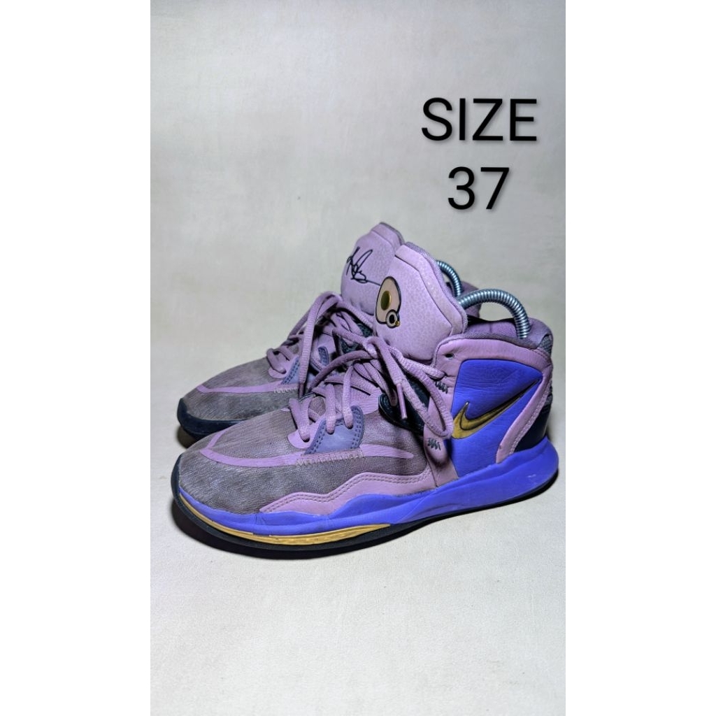 SEPATU PRELOVED NIKE KYRIE INFINITY REGAL PURPLE GOLD SIZE 37