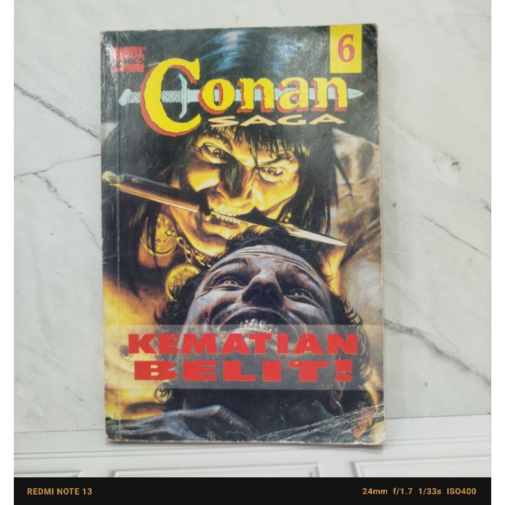 komik terjemahan Conan Saga #6 Gramedia 1995