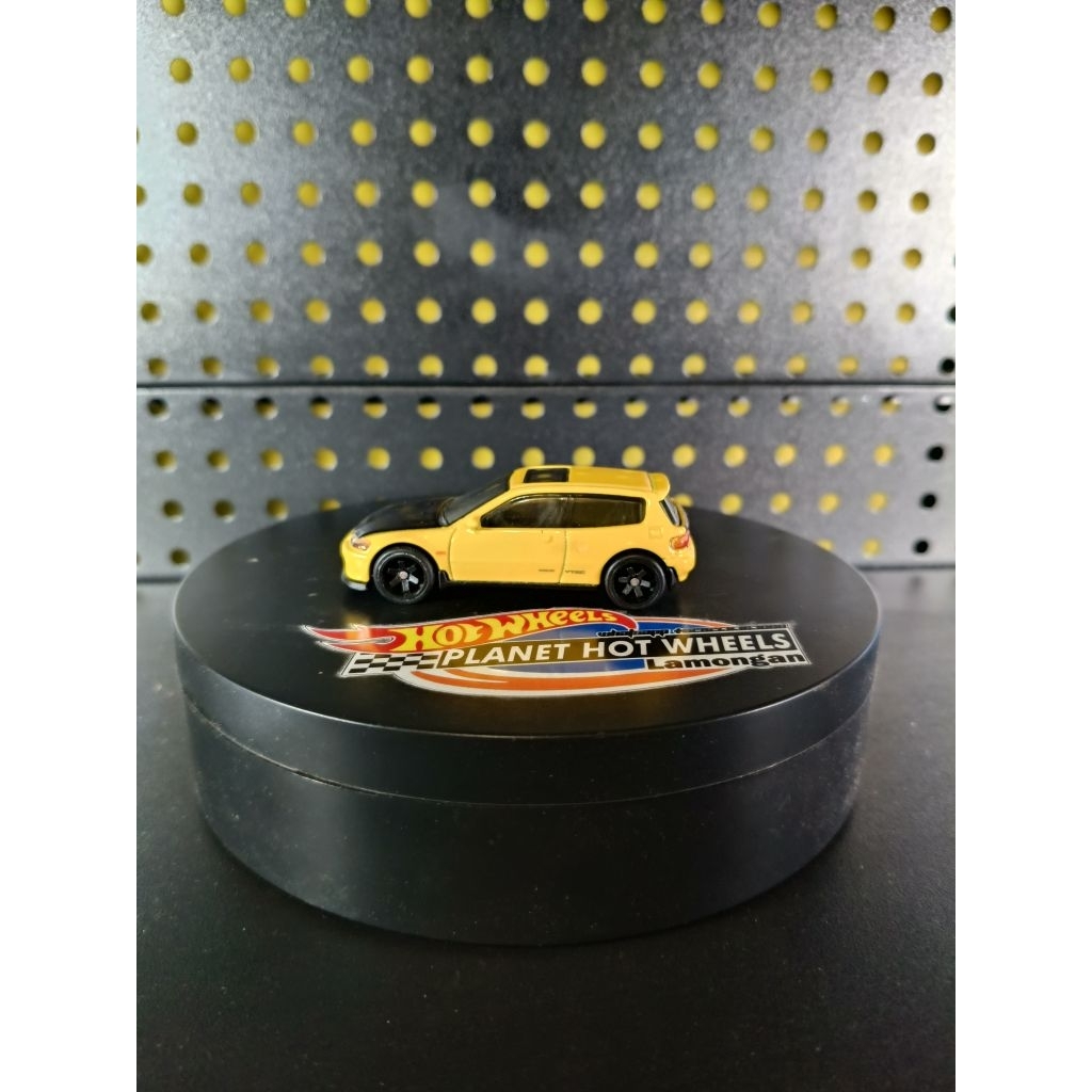 hot wheels fast and furious honda civic eg kuning loose