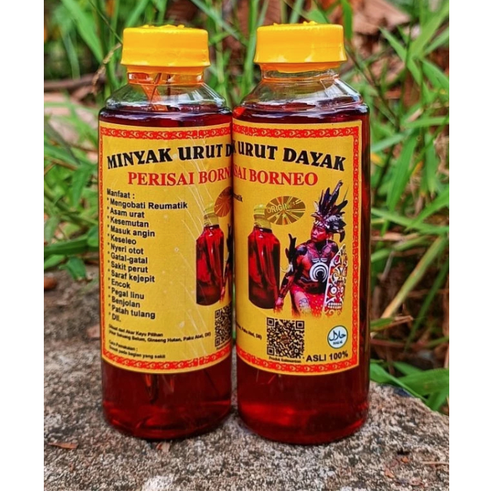 Minyak Urut Dayak Perisai Borneo