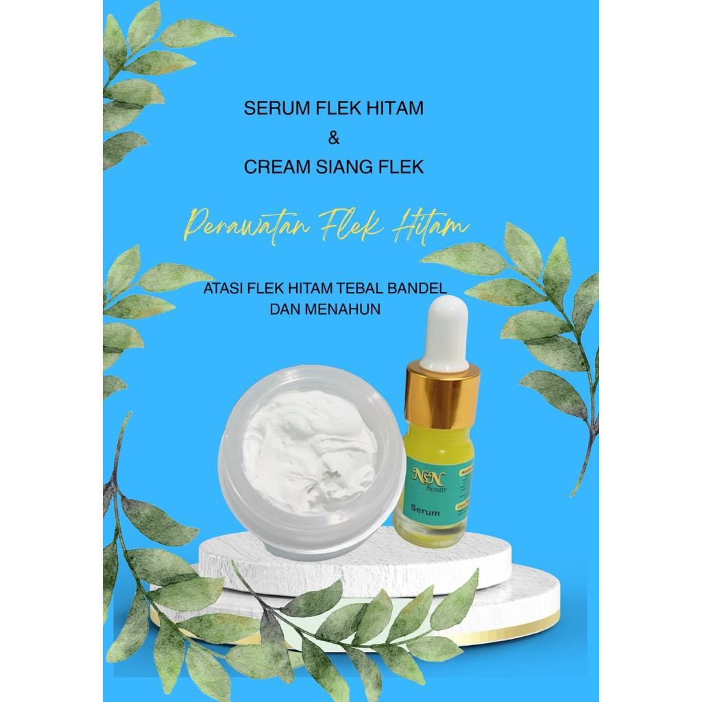 serum dan cream siang flek hitam bandel tebal dan menahun