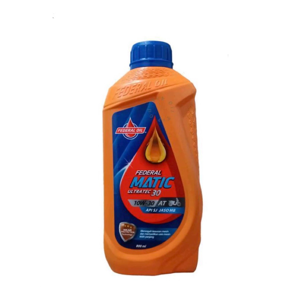 Oli Mesin Motor Matic Federal Ultratec 800ml