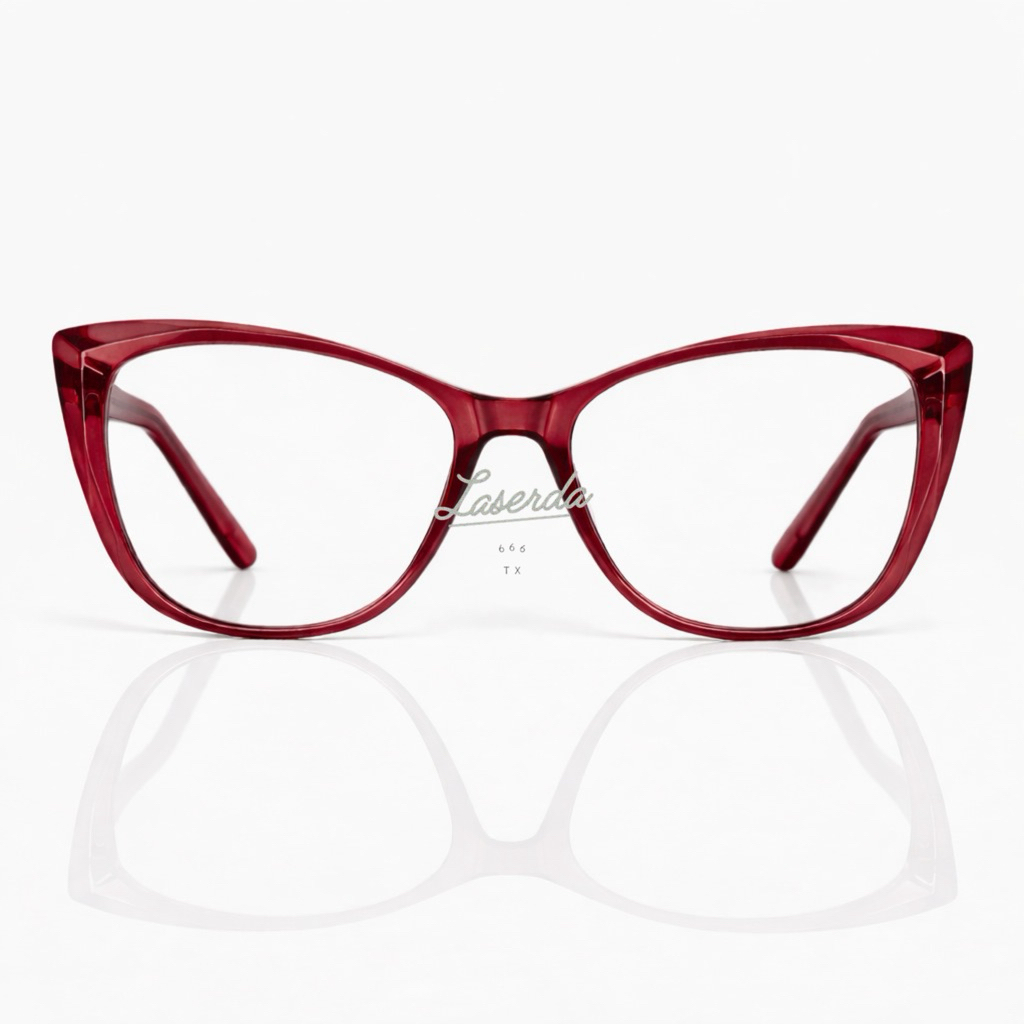 LASERDA VINA – Cat Eye Frame Classy & Bold | Photocromic & Blueray | Minus / Non Minus / Cylinder
