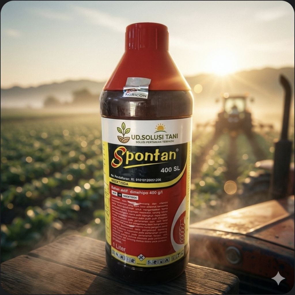 Spontan 400SL 1 Liter - Insektisida Pengendali Hama Sundep Wereng - Obat Ulat Penggerek Batang Padi