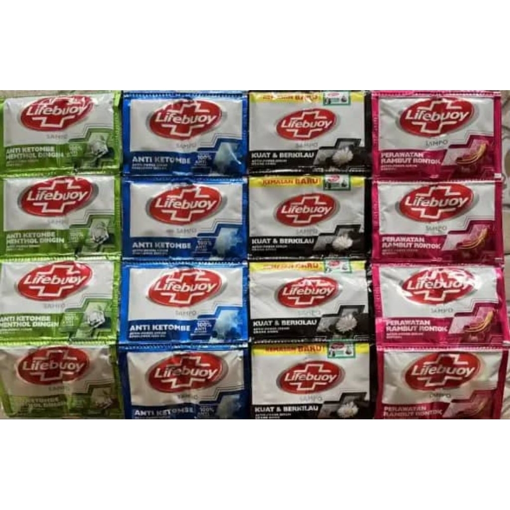 sampo Lifebuoy sachet