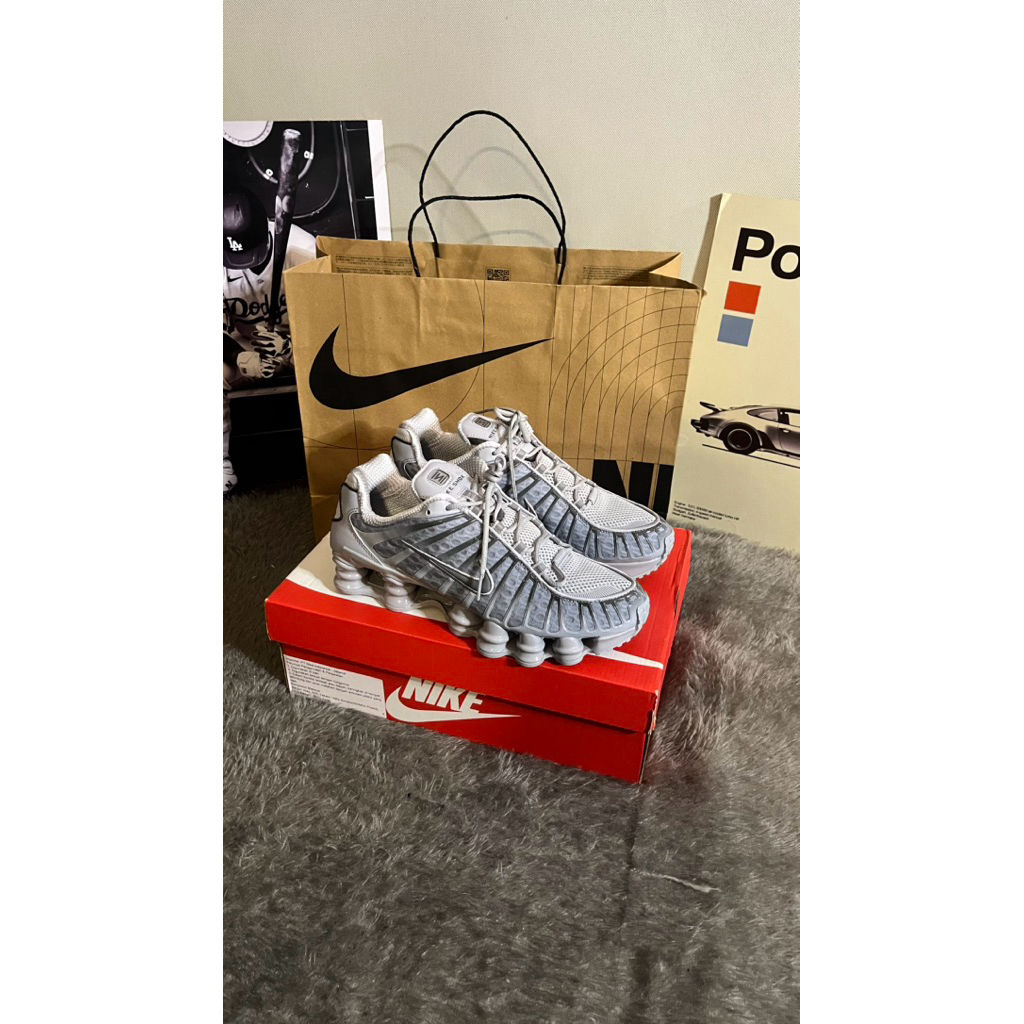 NIKE SHOX TL WOLF GREY
