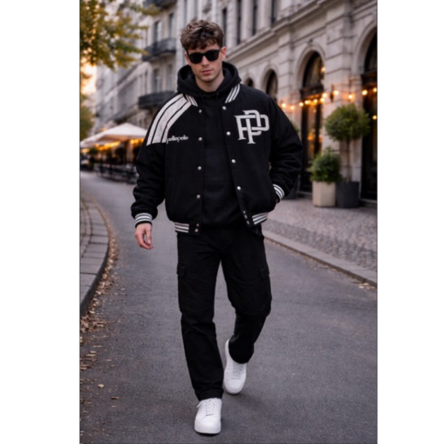 VTG 90s OG Pelle Pelle Varsity Jacket