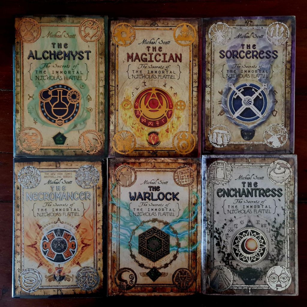 Novel Fantasi Michael Scott — Nicholas Flamel 1-6