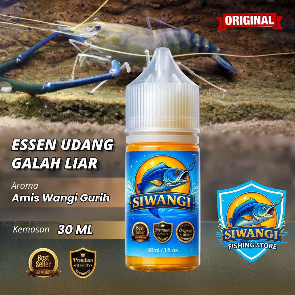 Essen Udang Galah Liar Paling Gacor Cairan Umpan Udang Dan Lobster Air Tawar Air Payau