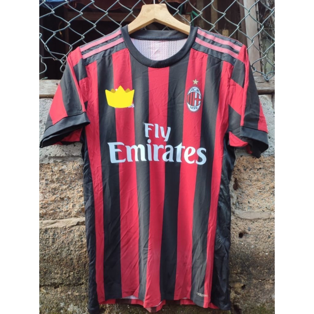 Jersey bola / AC MILAN x Versi player issue used