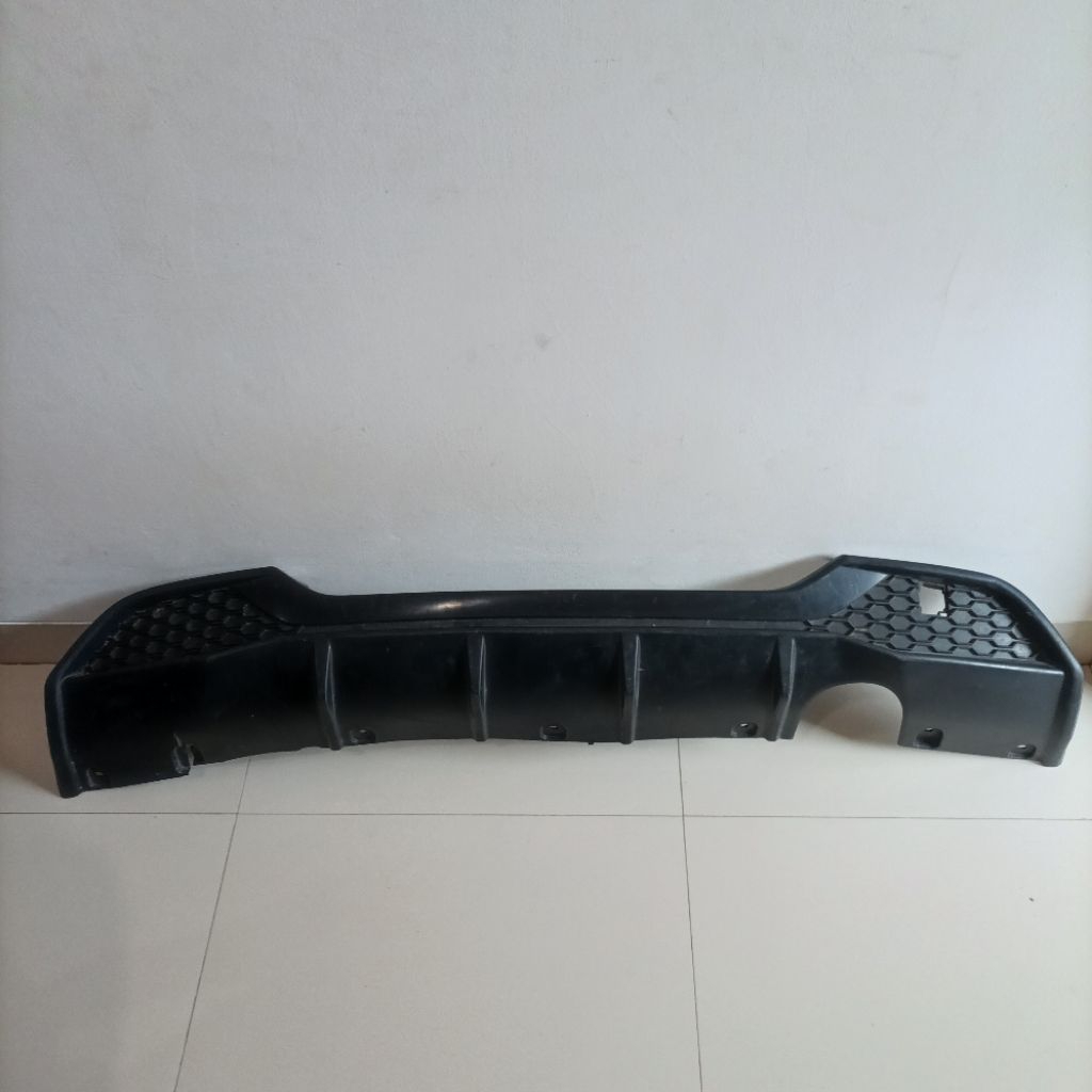DIFFUSER SPOILER GARNISH BUMPER BELAKANG HONDA BRIO RS 2019 2020 2021 2022 2023 ORIGINAL
