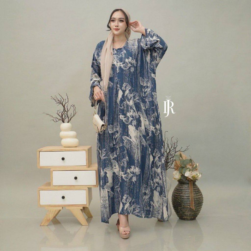 gamis abaya alila rayon super premium halus