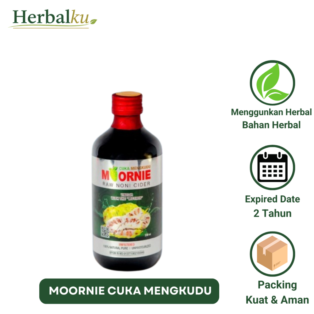 Moornie Mengkudu Fermentasi Mengkudu Jus Buah Mengkudu 330ml Asli