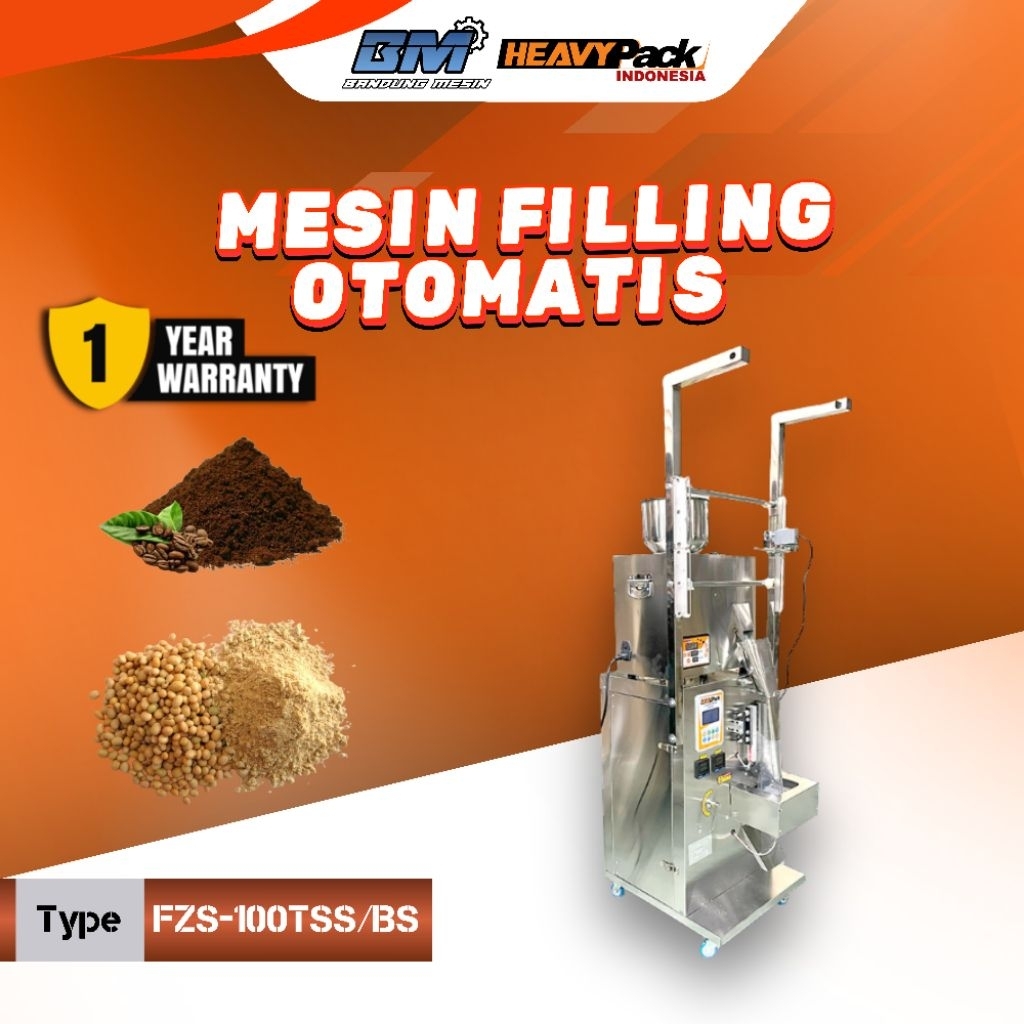 FZS-100 TSS Mesin Packing Sachet Weigher Otomatis Butiran